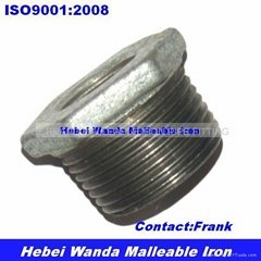 Galvanized Malleable Iron Pipe Fitting Hex Bushing