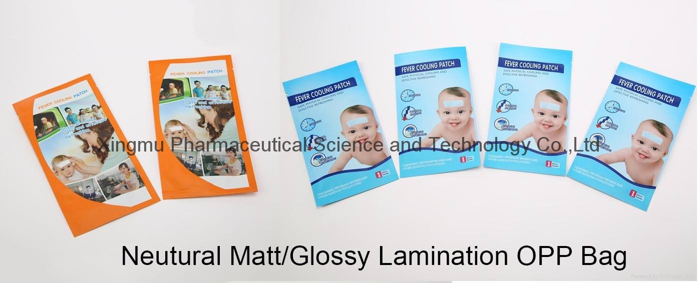 China Factory Cooling Treatment Gel Patch for Babies Children Adults 4