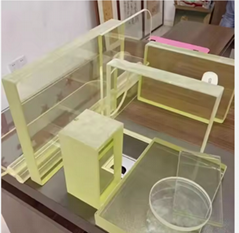 X-Ray Lead Protected Glass Windows 8mm to 25mm Thickness for Enhanced Security  