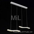 High quality decorative hanging 2014 LED core modern pendant light 1