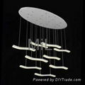 High quality decorative hanging 2014 LED core modern pendant light 3