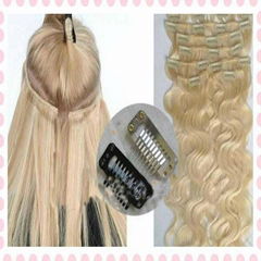 high quality best sellig hair extensions clips