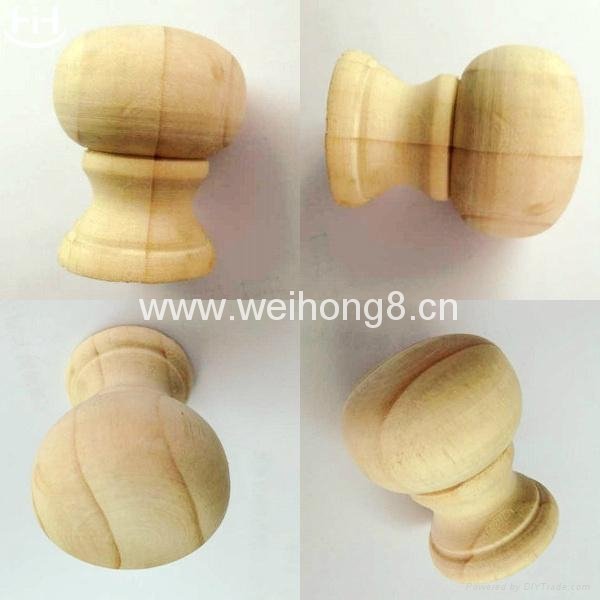 well sanded wooden cabinet knob  4
