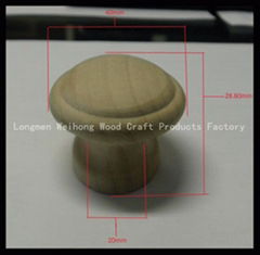 natural wooden cabinet drawer knobs