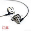 OSTRY KC06 HiFi In-ear Stereo Earphone Music IEM Headphones  (Fortress Besieged)