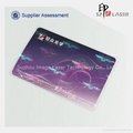 Holographic Laminating Pouch Overlay for ID PVC Card