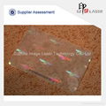 Holographic Laminating Pouch Overlay for ID PVC Card