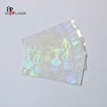 High Secuirty Transparent ID Card Hologram Stickers