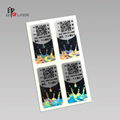 Customized anti-fake hologram barcode stickers