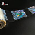 Clear Security Holographic Laminate Patch film for cards