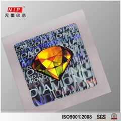 Custom Plastic PET Hologram Security Sticker Manufacturer