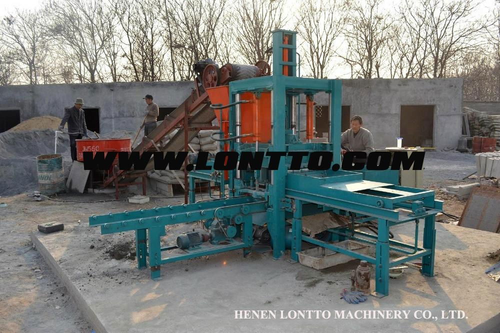 QTY3-35 Semi-automatic Concrete Block Machine cement brick machine