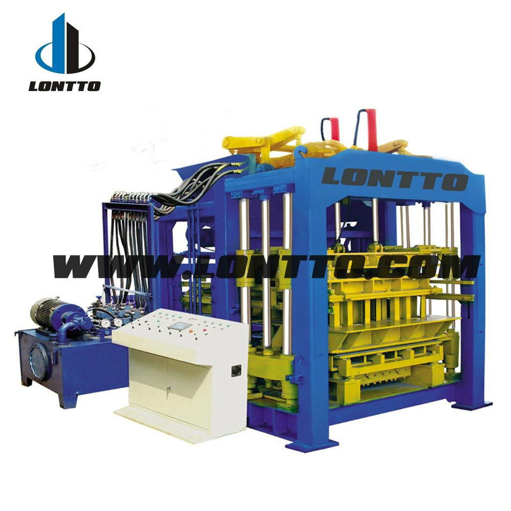 QT615 Concrete Block Making Machine LONTTO (China Manufacturer