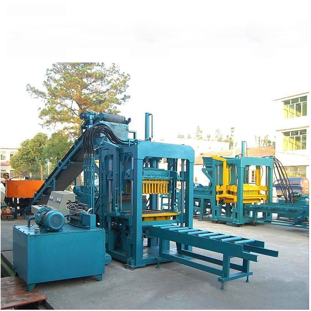 QT4-15 Interlocking Brick Making Machine Cement brick machine 2