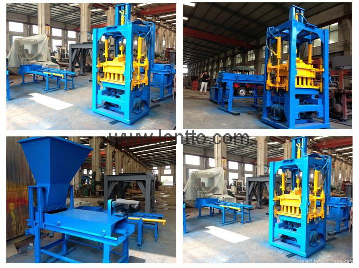 QTY3-35 Semi-automatic Concrete Block Machine cement brick machine 3