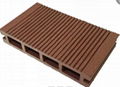 Nanhua wood plastic composit decking ND125H21B