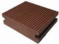 Nanhua wood plastic composit decking ND135H25B 1