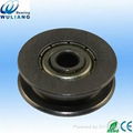 Special bearing u groove bearing guide