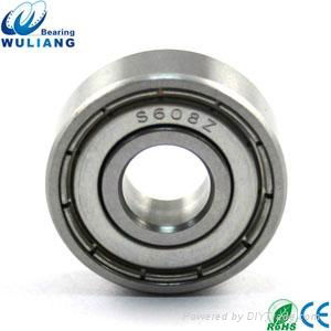 S608ZZ hot sale bearing 8x22x7mm deep groove ball bearing S608ZZ 2