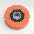 6000RS 10x40x10mm High Quality rubber coated ball bearing Rubber Coated Plastic  2