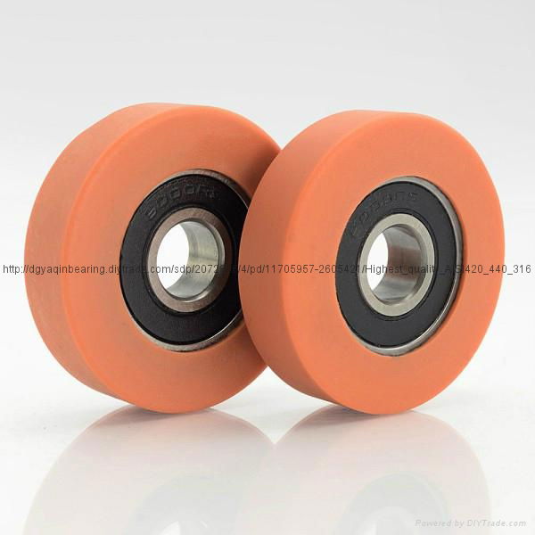 6000RS 10x40x10mm High Quality rubber coated ball bearing Rubber Coated Plastic