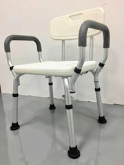 Foshan 798LQA aluminum alloy light bath chair can be removed