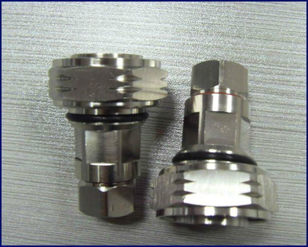 din 7/16 rf coaxial connector for cable or pcb 4