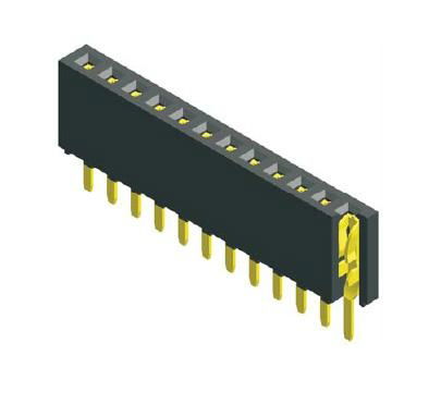 1.0mm Female Header 4