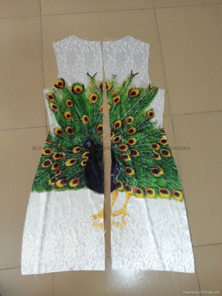 Clothing digital printing cloth printing processing pieces printing processing  4