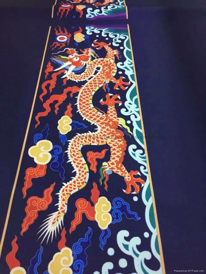 漢服滌綸面料直噴數碼印花 漢服滌棉數碼印花加工 2