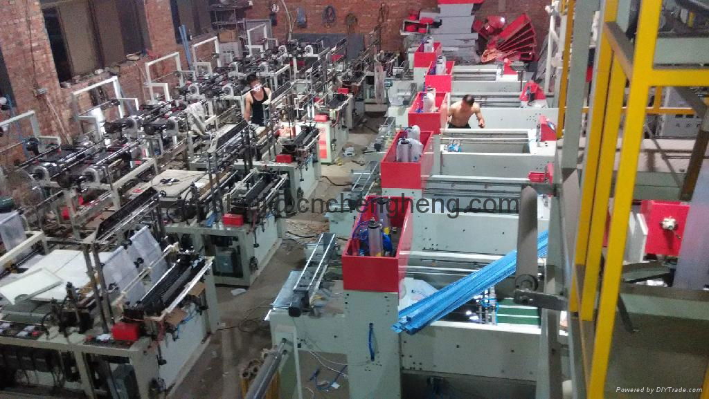 CHZD- 900/1100D shopping bags (T-shirt bags)  bag  making machine 4