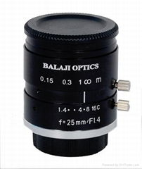 25 mm machine vision lenses (BMT-1425D) balaji optics in india