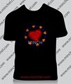 musical EL WIFI t shirts, LED flash T-Shirt 4