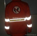 EL high visibility reflective safety vest for riding 5