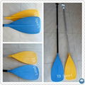 plastic blade and adjustable aluminum shaft sup paddle 