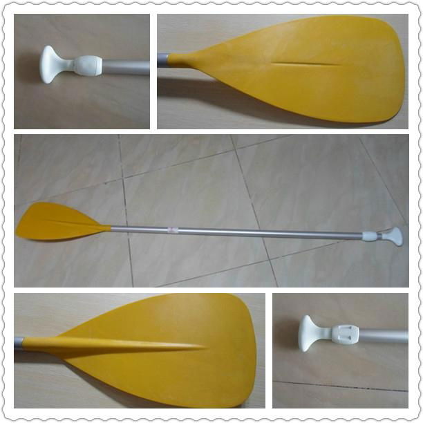 plastic blade and adjustable aluminum shaft sup paddle  3