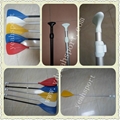 plastic blade and adjustable aluminum shaft sup paddle  5