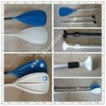 2 parts or 3parts quick adjustable folding sup paddle