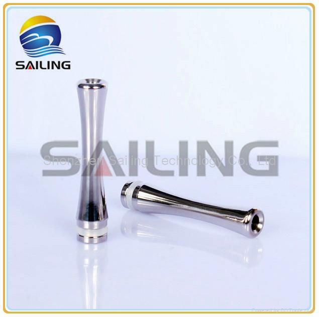 510 long drip tips 45mm stainless steel/aluminum material drip tips
