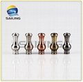 510 long drip tips 45mm stainless steel/aluminum material drip tips 5
