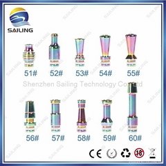 Sailing 2014 newest SS drip tip for 510 thread atomizer