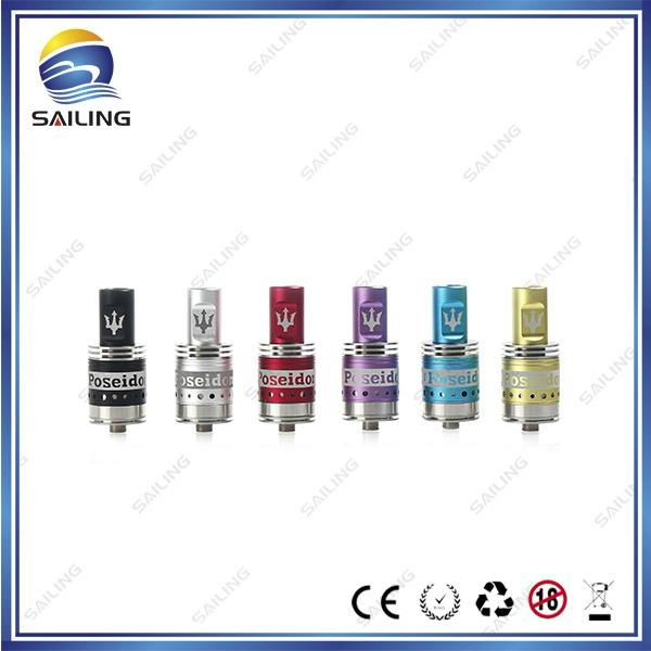 SAILING NEW Brand Poseidon RDA Rebuildable Dripping Atomizer with 6 colors 3