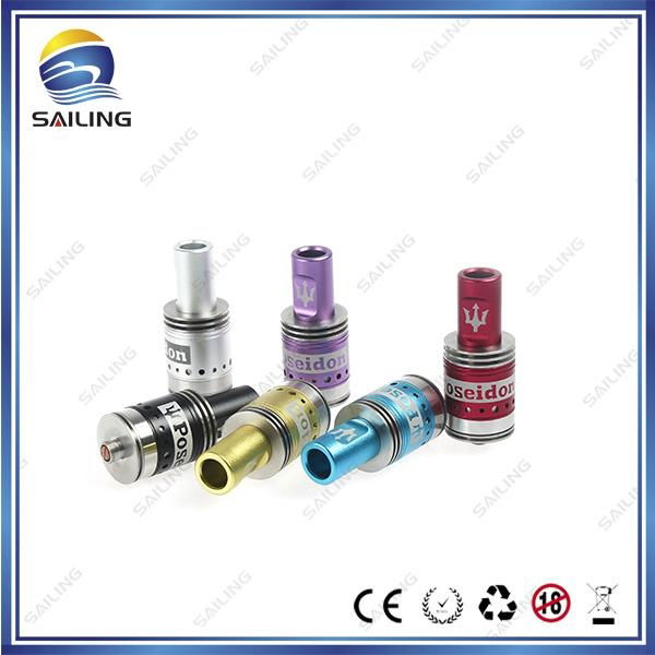 SAILING NEW Brand Poseidon RDA Rebuildable Dripping Atomizer with 6 colors 5