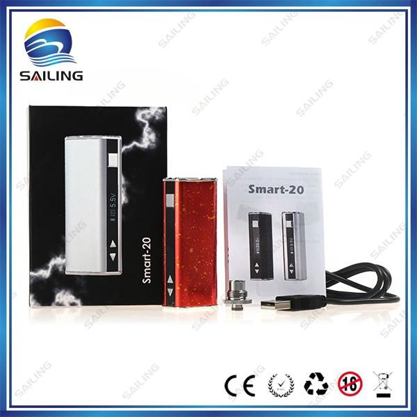 High-end Product Smart 20 Box Mod Battery with 2200mah capacity