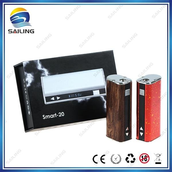 High-end Product Smart 20 Box Mod Battery with 2200mah capacity 5