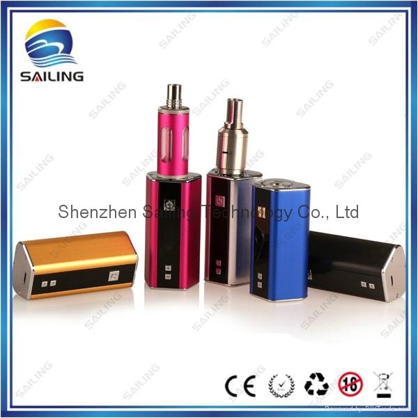 Sailing newest design box mod smart 30w variable voltage with large battery  2
