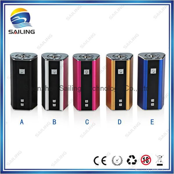 Sailing newest design box mod smart 30w variable voltage with large battery  4