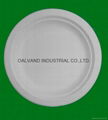 Bleached Bagasse Pulp Round Plate