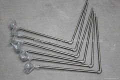 Die-casting thermocouple with stainless steel thermowell
