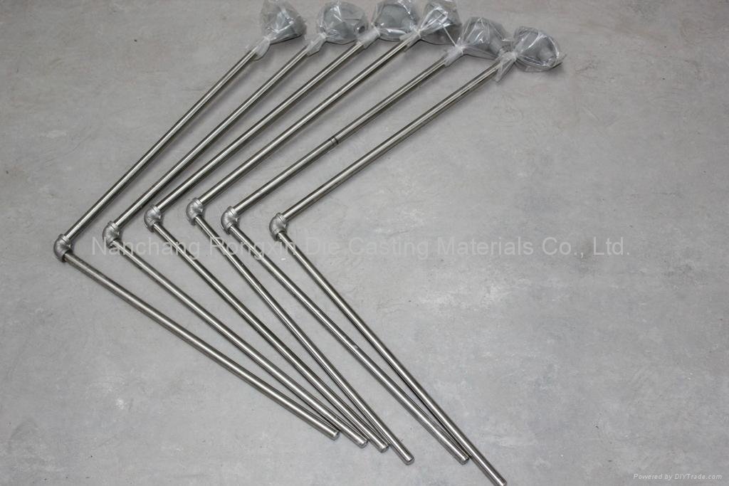 Die-casting thermocouple with stainless steel thermowell 2